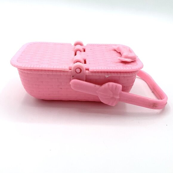 Miniature Flocked Dogs Figures Animal Puppies & Basket 1 1/4”-1 1/2” Lot Of 3 - Picture 11 of 15